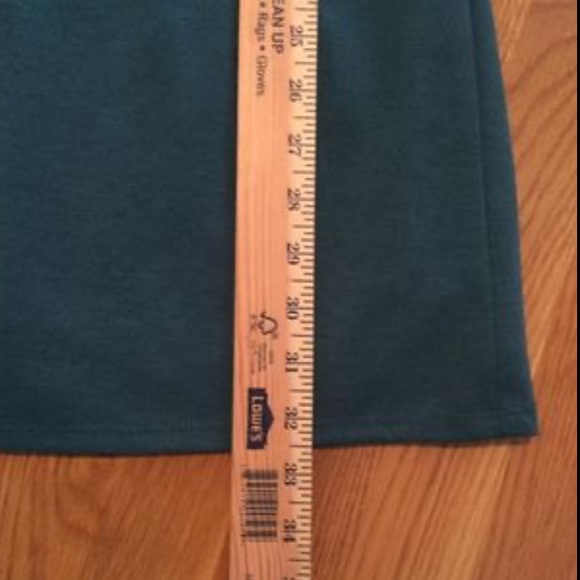 Jessica Simpson Teal Fall Spring Cocktail Casual Women’s Dress Puffed Sleeve, 6 - Picture 3 of 13